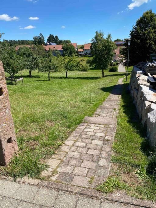 Gemuetliche Wohnung -Schwarzwald Neuweiler  Exteriör bild